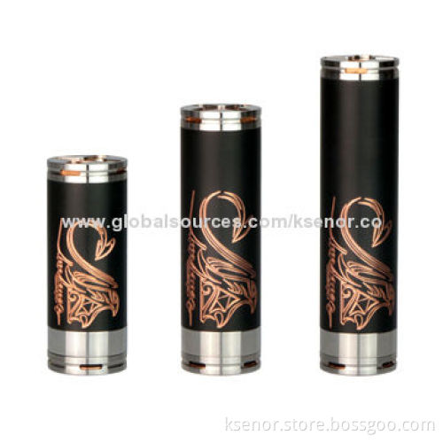 New electronic cigarette, copper, black stingray mod clone
